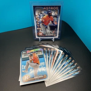 2024 Topps Series 1 - Houston Astros Base Team Set (14) RC Alvarez Bregman Diaz - Picture 1 of 3