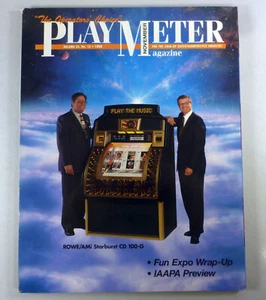 PLAY METER Magazine November 1998 - Arcade Video Games Pinball Playmeter - Picture 1 of 3