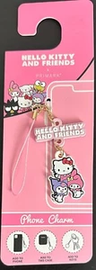 Primark Hello Kitty & Friends Phone Bag Charm Keyring Xmas Gift Stocking Filler - Zdjęcie 1 z 1