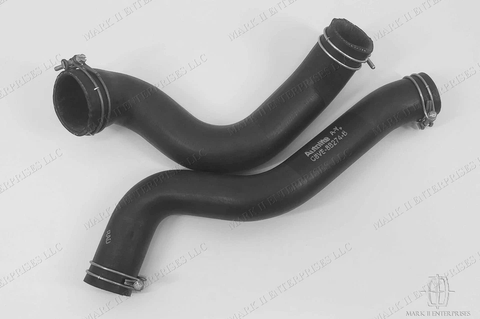 Kit de manguera de radiador Lincoln Mark III 1968-69 superior/inferior y abrazaderas y logotipo de Autolite Foto 1 de 1