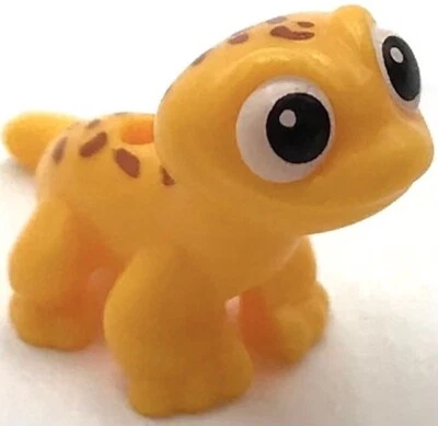 Lego новый яркий свет оранжевый саламандра геккон друзья с черный белый глаза животное - Изображение 1 из 2