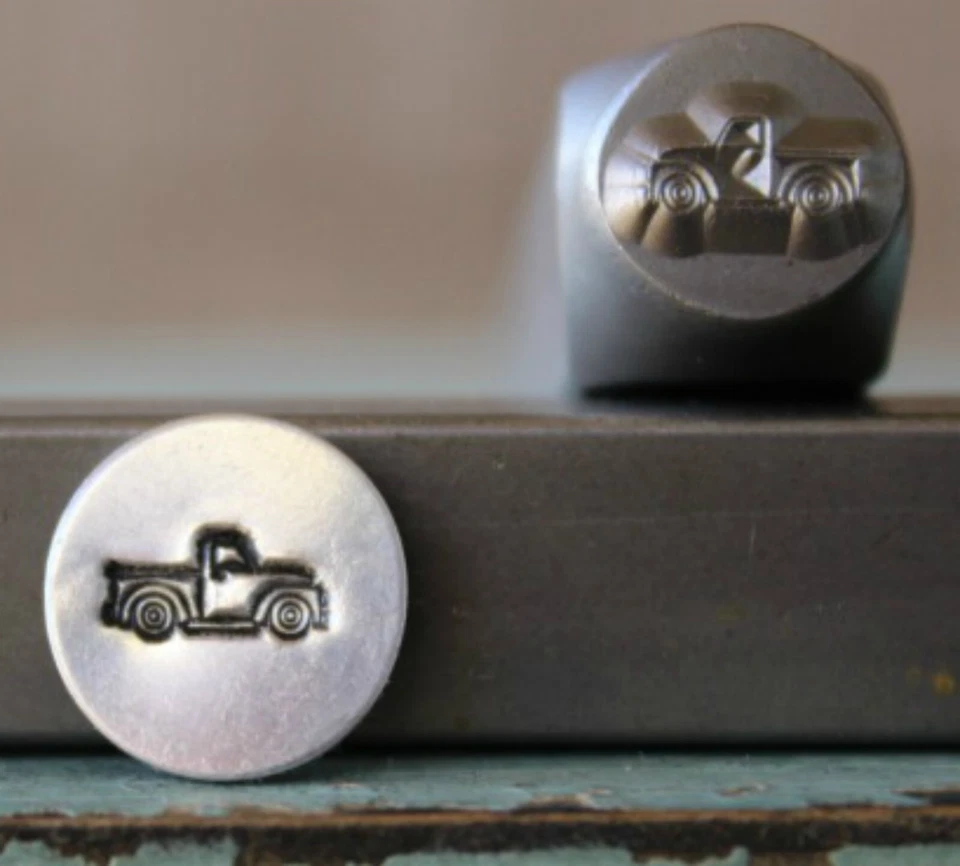 Винтажная металлическая пробивная марка SUPPLY BOY 8 мм для грузовика SGCH-313 - Изображение 1 из 1