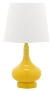 Kids Amy Yellow Gourd 18" Table Lamp with LED, Bedroom, Desk & Home Office - Picture 1 of 4