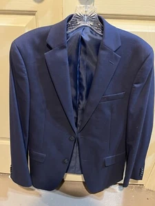 Alfani Slim-Fit Navy Blue Blazer Mens 36 Regular - Picture 1 of 4