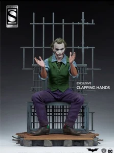 Sideshow Batman Dark Knight The Joker Premium Format Figure Exclusive #233 - Picture 1 of 16