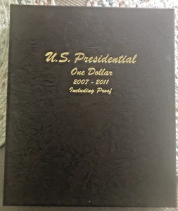 US Presidential Dollar Set, Dansco Album 2007 - 2011 including Proof, 60 Coins - Picture 1 of 11