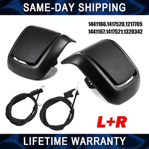 Left + Right Front Seat Tilt Handle + Cable For Ford Fiesta MK6 3 Door 2002-2008 - Picture 1 of 12