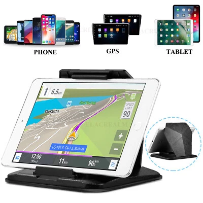 3-1 Car Cell Phone Dashboard Holder &GPS Mount &Tablet Mount Universal Stand - Image 1 of 4