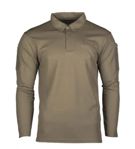 Tactical Quick Dry Poloshirt 1/1 Arm oliv, Camping, Outdoor, Military -NEU- - Bild 1 von 1