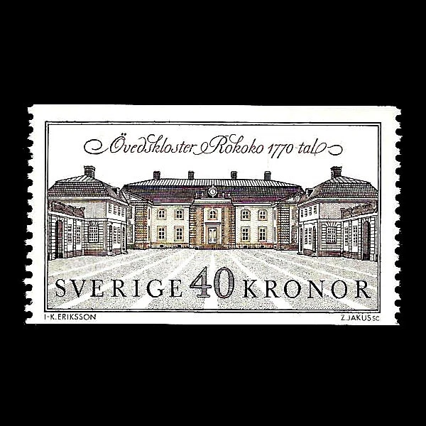 Sweden. Ovedskloster Palace. 1990. Scott 1841. MNH (BI#13) - Image 1 of 1