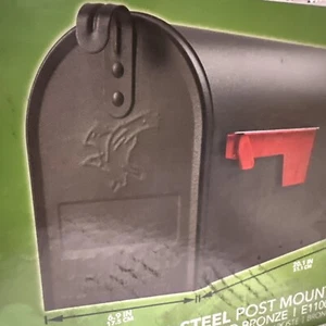 Gibraltar Mailbox E1100BZ0 Elite Classic Medium Mailbox, Venetian Bronze NIB! - Picture 1 of 7