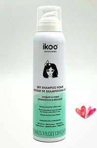 Ikoo Infusions Dry Shampoo Foam Hydrate & Shine 5.1 oz B/ A 1 - Picture 1 of 1