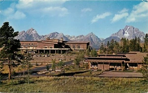 Postal Jackson Lake Lodge Grand Teton Parque Nacional Wyoming WY - Imagen 1 de 2