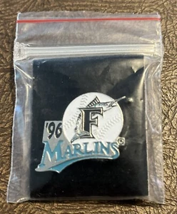 1996 FLORIDA MARLINS '96 Baseball Pin new in wrapper Miami MLB - Picture 1 of 1