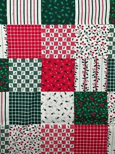 Tessuto Tradizioni Agrifoglio Patchwork Check Allover Stampa Resto Tessuto - Foto 1 di 15