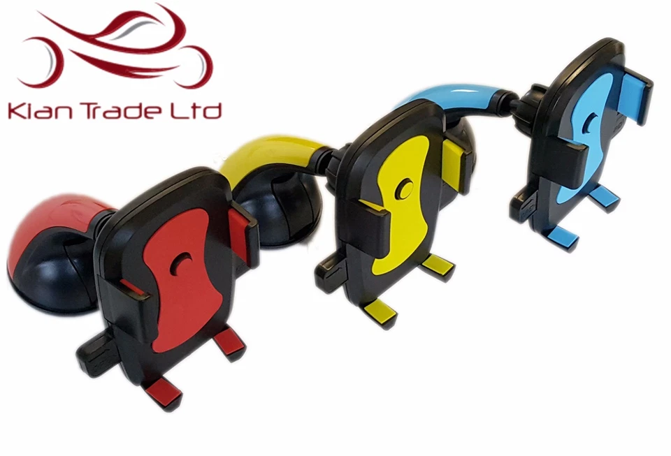 UNIVERSAL CAR MOBILE PHONE GPS HOLDER MOUNT CRADLE WINDSCREEN STRONG SUCTION - Image 1 of 1