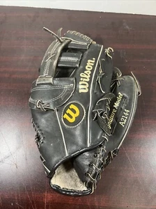 Wilson A2144 -Rt Hand Throw- Black Baseball Glove Mitt - Picture 1 of 7
