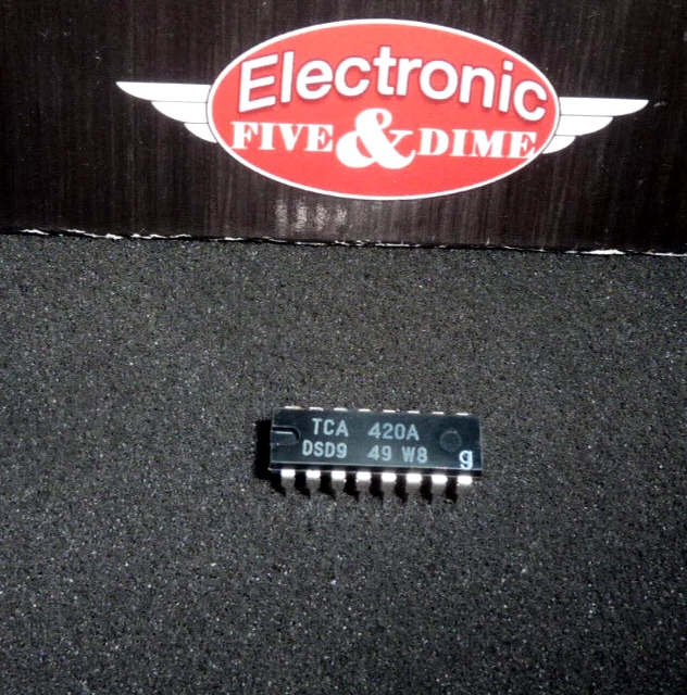 TCA420A Signetics  HI-FI FM IF Amplifier IC - Image 1 of 1