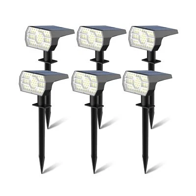 Kaxiida Solar Spot Lights Outdoor Waterproof, 3 Lighting Modes Solar Landscap... - Image 1 of 4