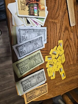 Game Of Life Pirates of the Caribbean Dead Man’s Chest Money Parts Pieces Used - Image 1 of 4