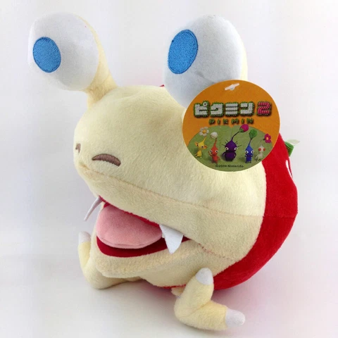 Pikmin Red Bulborb Chappy Grub-dog Enemies Plush Stuffed Animal Toy 10" Cover