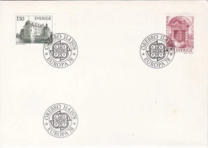 1978 Sweden FDC cover EUROPA CEPT - Picture 1 of 2