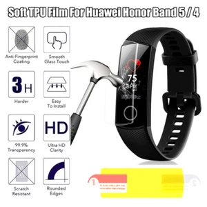 TPU Protective Film Screen Protectors Full Cover Hydrogel For Honor Band 5 4 - Photo 1 sur 11