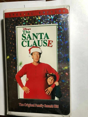 DISNEY THE SANTA CLAUSE TIM ALLEN VHS CLAMSHELL CHRISTMAS MOVIE SPECIAL EDITION - Image 1 of 2