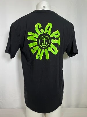 Camiseta para hombre Captain Fin Slimers verde estampado gráfico negra cuello redondo GRANDE Foto 1 de 4