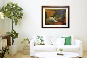 ANGEL BOTELLO "FRANCOISE WITH HAMSTER" | ORIGINAL OIL/BOARD | 23 X 17" | GALLART - Picture 1 of 6