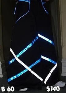 Raver ore Techno Hardstyle Tanz Hose fluoreszierend Shuffle DJ PHAT Pants n18 - Bild 1 von 1