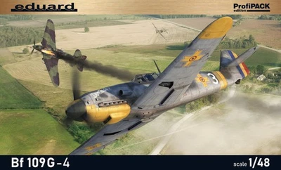 MESSERSCHMITT Bf 109G-4 (6 Décos)  EDUARD PROFIPACK 1/48 PLASTIC KIT - Photo 1/2