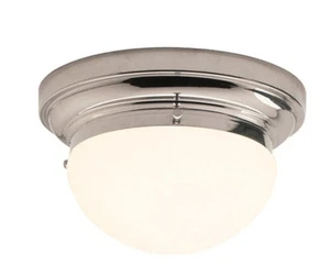 Urban Archaeology Flushmount Light Fixture 9" Dome Item# UA0751-9 F  - Picture 1 of 14