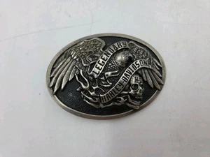 Boucle de ceinture Harley Davidson aigle motard légendaire nickel 2015 - Photo 1/11