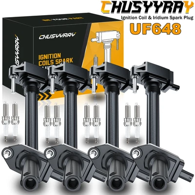 6X Bobina de encendido y bujía de iridio nueva para Jeep Wrangler 2012-2017 3,6 L Foto 1 de 4