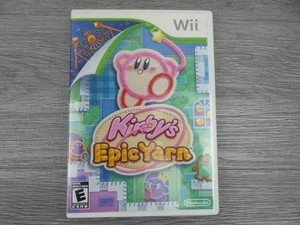 Kirby's Epic Yarn Nintendo Wii Videospiel komplett CIB getestet E Rated Platformer - Bild 1 von 4