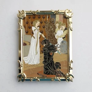 Prendedor de fantasía Star Wars Rey Knighting Kylo Ren LE 65 de Red SunFlower Pins - Imagen 1 de 3