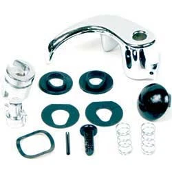 Chevy GMC Pickup Blazer Jimmy Suburban 1973-91; manija de ventana de ventilación; negro; diestro Foto 1 de 1