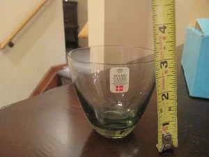 7 oz VTG Kastrup Holmegaard 6 Old Fashioned Smoked Drinking Glass Set Copenhagen - Picture 1 of 7