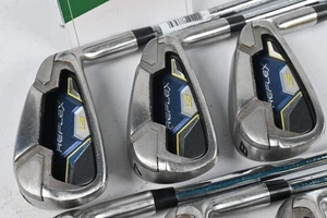 Wilson Reflex LS Irons / 6-PW+SW / Stiff Flex Steel Shafts - Picture 1 of 7