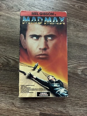 Mad Max (VHS) Video Treasures 1990 Mel Gibson - Y712 - Image 1 of 3