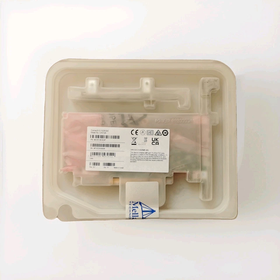 Mellanox CX512A ConnectX-5 10/25GbE MCX512A-ACAT Network Cards - Image 1 of 4