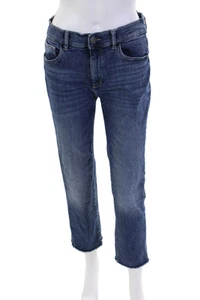 DL1961 Damen High Waist Medium Wash Straight Leg Denim Hose Größe 29 - Bild 1 von 8