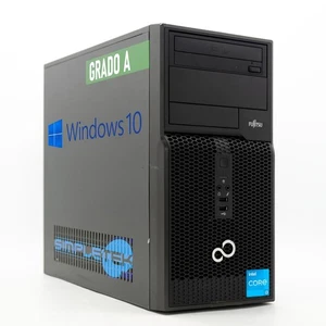 FUJITSU ESPRIMO P400 CORE i3 WINDOWS 10 PRO 4GB 120GB COMPUTER PC FISSO VGA DVI - Imagen 1 de 4