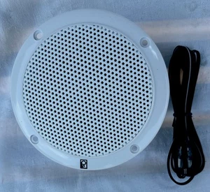 Poly-Planar 40w Coaxial Waterproof Marine Speaker Unused In White 5.5” Diameter - Picture 1 of 12