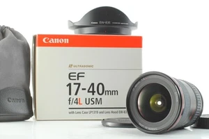 【MINT in BOX】Canon EF 17-40mm f/4 L USM AF Zoom Lens w/ Hood From JAPAN - Picture 1 of 9