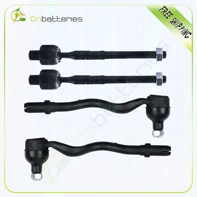 Juego de 4 eslabones delanteros interiores y exteriores para BMW 325Ci 01 - 2005 2006 Foto 1 de 4