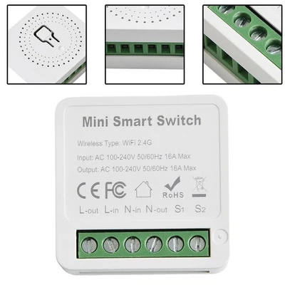 Enhance Your Home Automation with Smart WiFi Mini PassThrough Concealed Box - Image 1 of 4