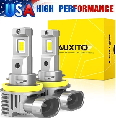 Lâmpada de neblina LED H11 alta potência 104W lâmpadas brancas 6500K kit de lâmpadas de neblina H8 - Imagem 1 de 4