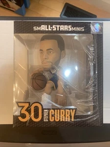 2020 NBA smALL-STARS Mini STEPHEN CURRY WARRIORS 6" FIGURE BLUE JERSEY - Picture 1 of 6
